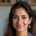 Professional headshot of Aisha Khan, Workshop Coordinator & Publisher at Terra Gardens.